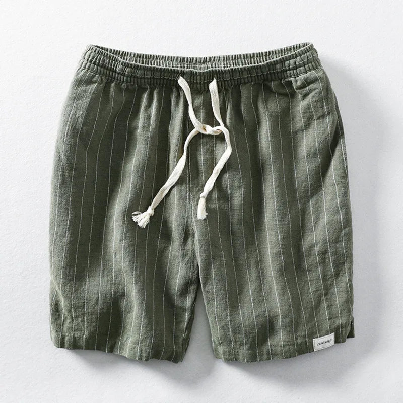 Solviero | Shorts in lino da uomo