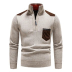 Tristan | Halfzip Pullover i Uld