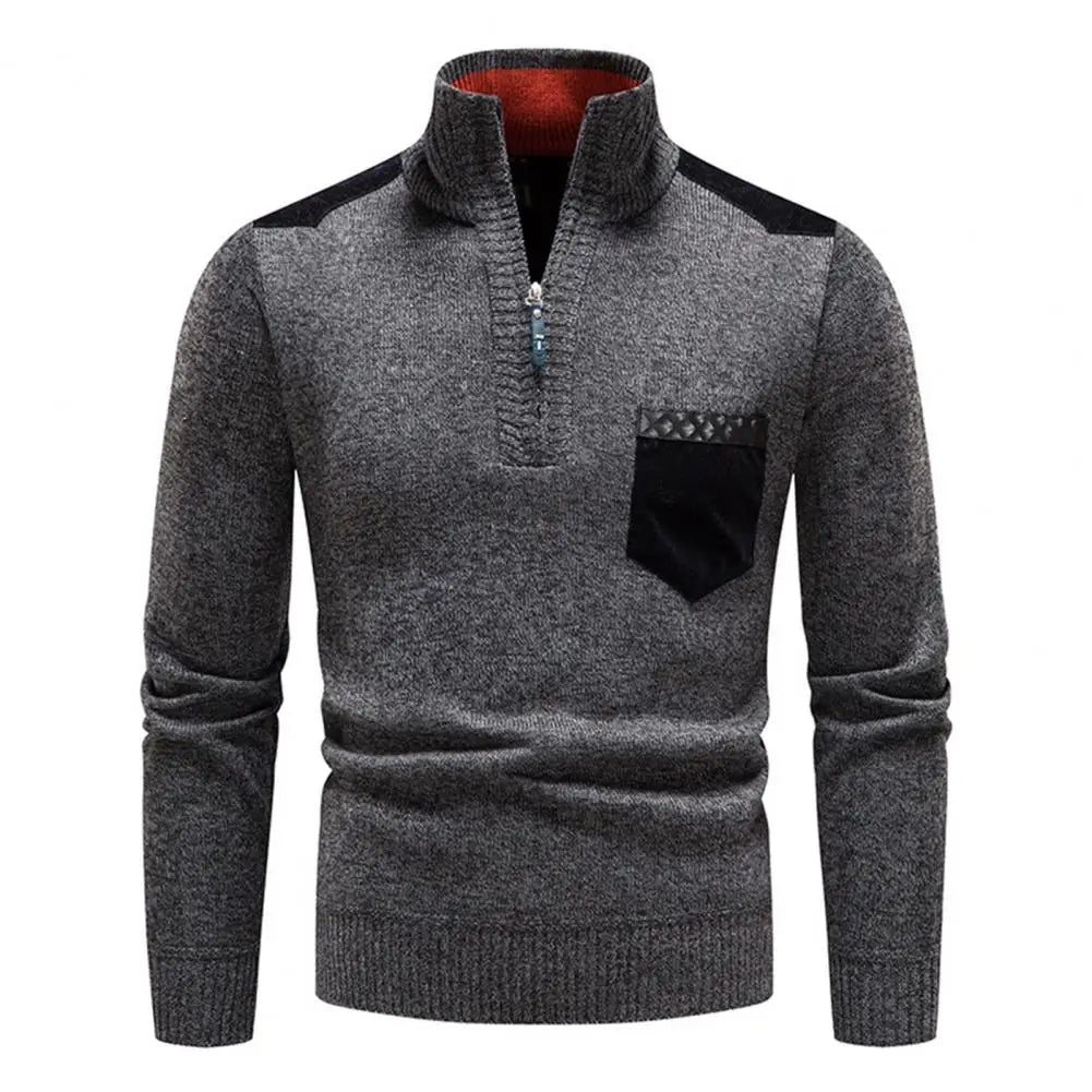 Tristan | Halfzip Pullover i Uld