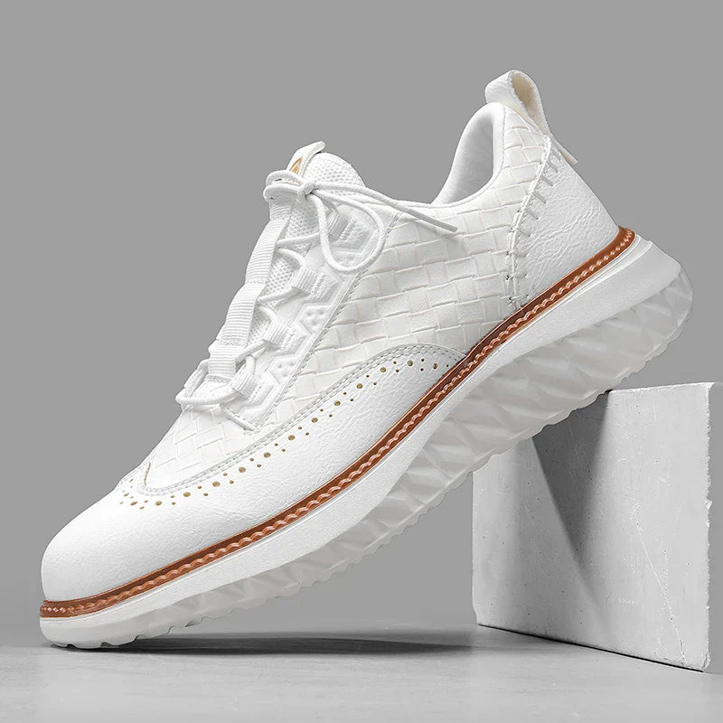 Alviero | Zapatos Ergonómicos para Hombre con Estructura Trenzada