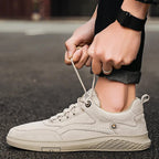 Ravello | Ruskind Sneakers Med Komfortsål Og Klassisk Design