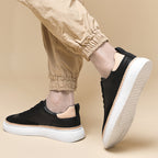 Alviero | Sneakers in pelle con dettagli in camoscio