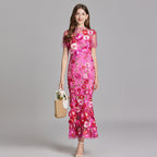 Floréa | Blomstret  Maxi Kjole