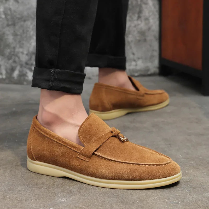Renzo | Mocassini in Camoscio Uomo