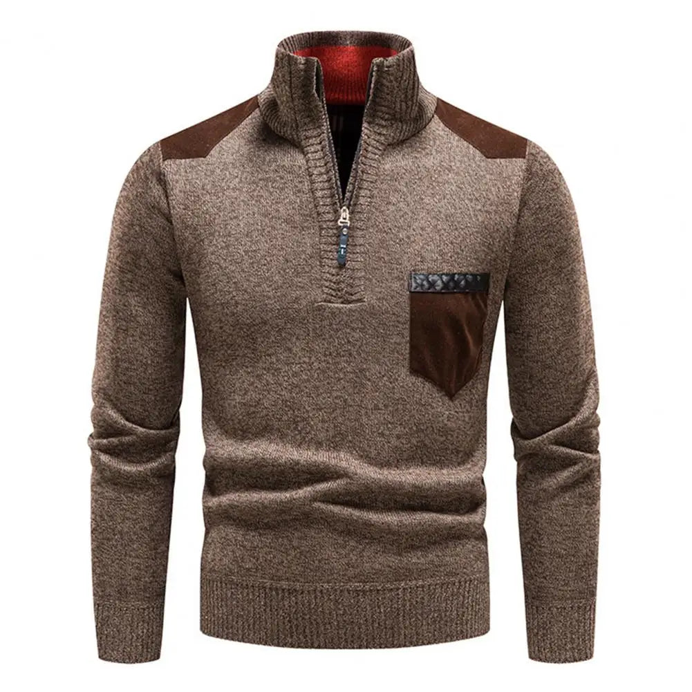 Tristan | Halfzip Pullover i Uld