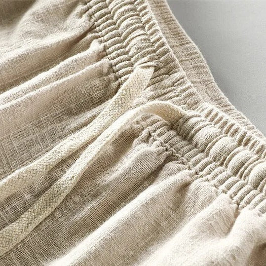 Solviero | Shorts in lino da uomo