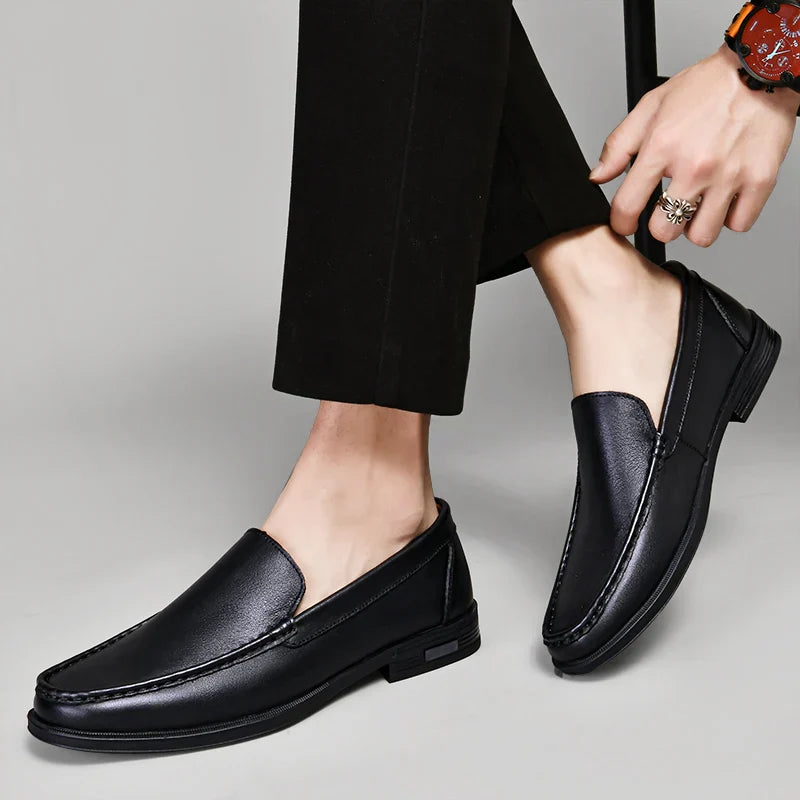 Melbourn | Læderloafers