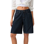 Denara | Denim Shorts Med Løs Pasform Og Vintage Look