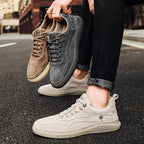 Ravello | Ruskind Sneakers Med Komfortsål Og Klassisk Design