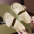 Velura™ | damer EVA-sandaler med bred rem og spænde | lette vandafvisende slip-ins med blød støddæmpning og skridsikker sål