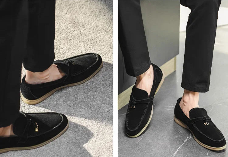 Renzo | Mocassini in Camoscio Uomo