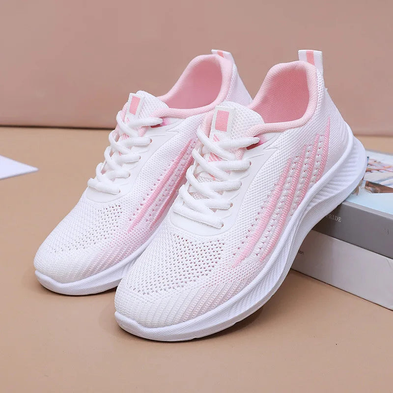 Aerina | Dame Sneakers Mesh