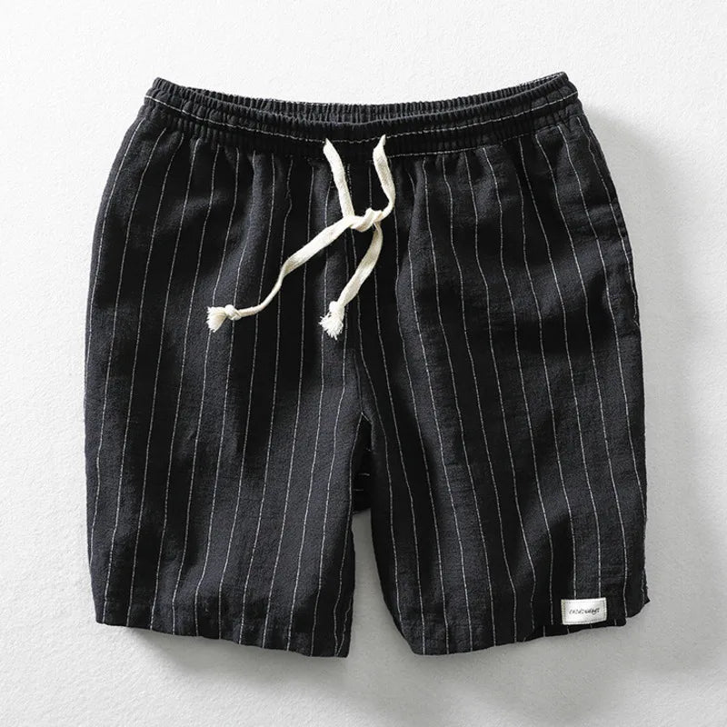 Solviero | Shorts in lino da uomo