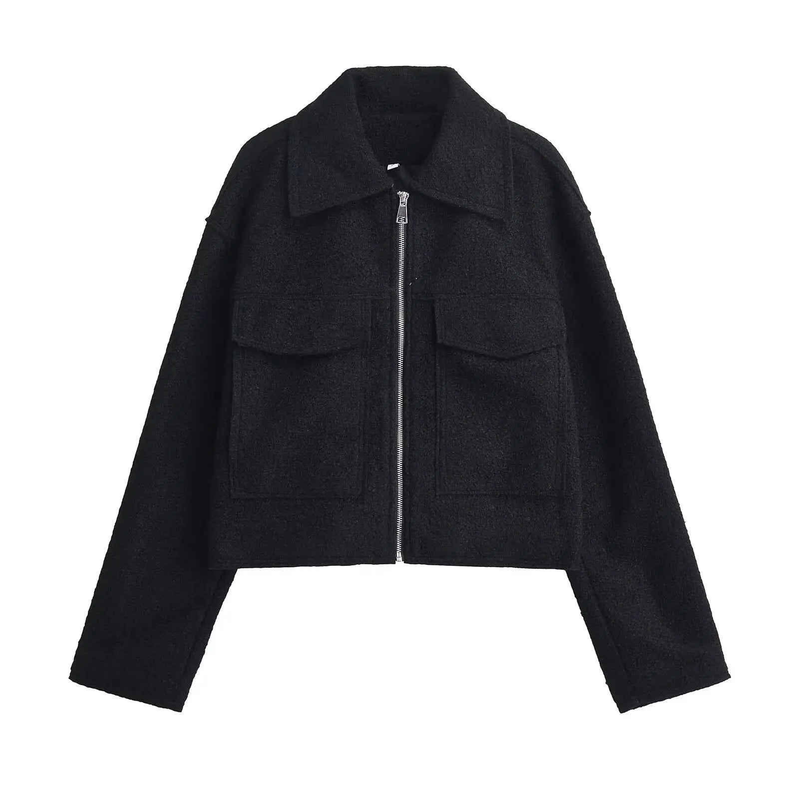 Elinor™ | Oversized Uldmix Jakke med Luksuriøs Pasform og Vintervarme