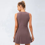 Virelle | Sporty Tennis Kjole Med Indbyggede Shorts