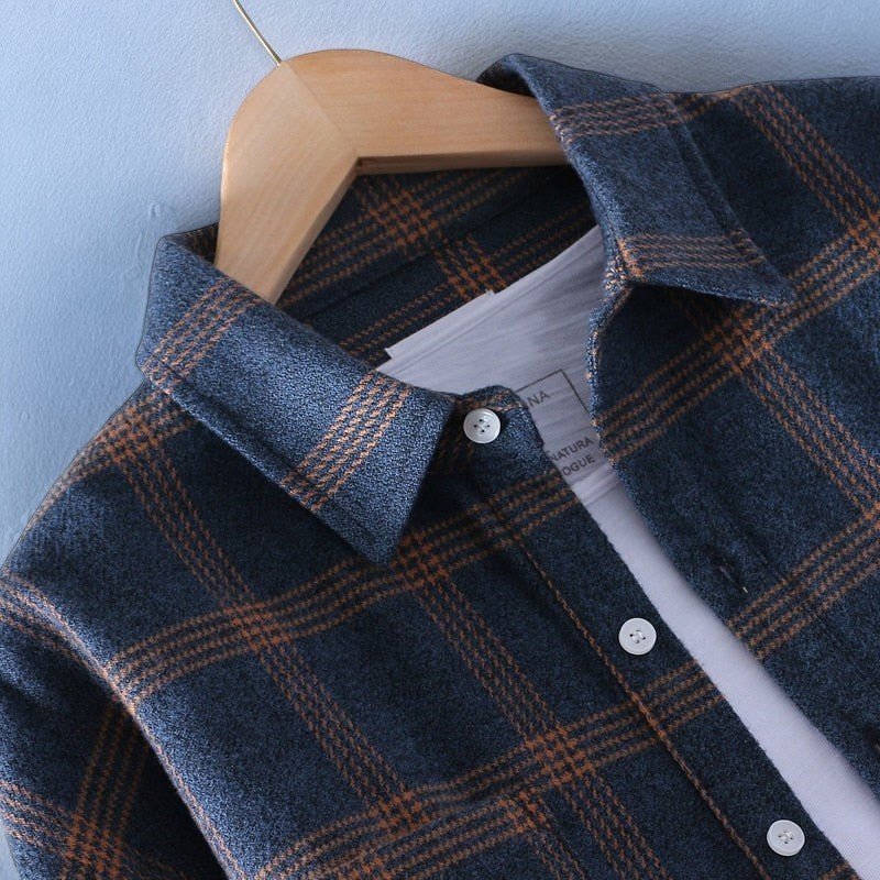 Assensio | Ternet Flannel Skjorte