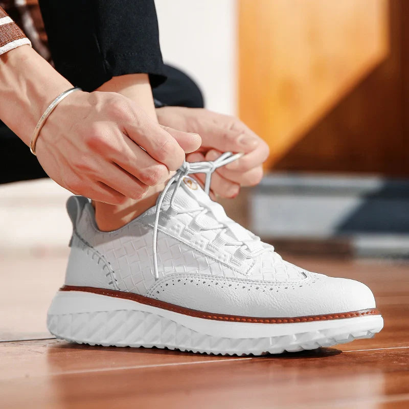Alviero | Zapatos Ergonómicos para Hombre con Estructura Trenzada