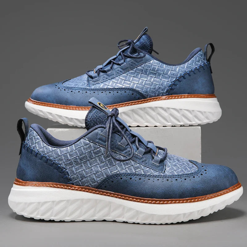 Alviero | Scarpe Ergonomiche da Uomo con Struttura Intrecciata