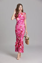 Floréa | Blomstret  Maxi Kjole