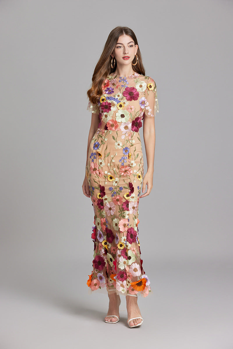 Floréa | Blomstret  Maxi Kjole