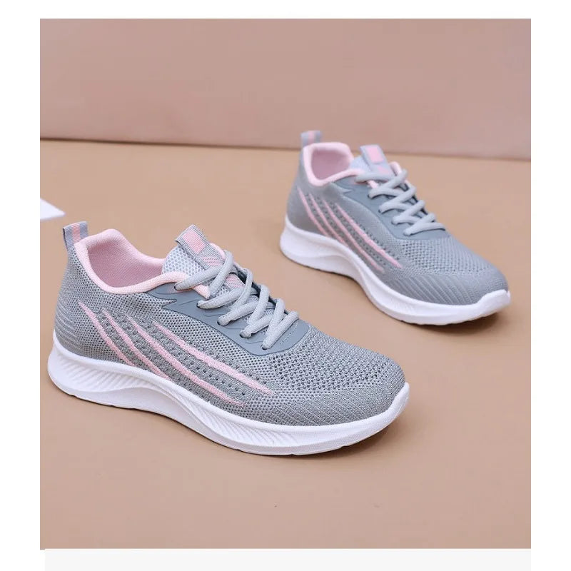 Aerina | Dame Sneakers Mesh