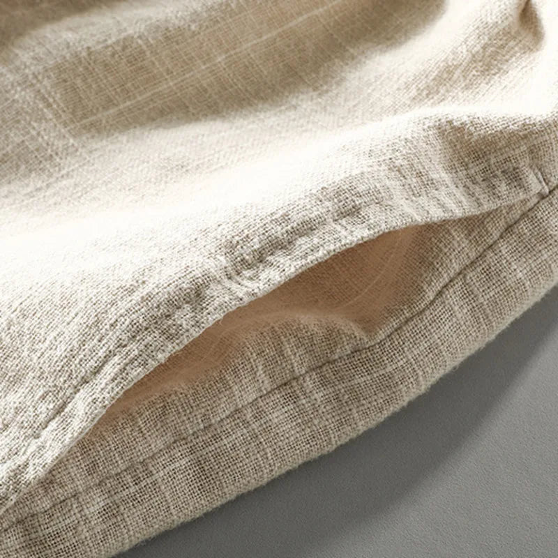 Solviero | Shorts in lino da uomo
