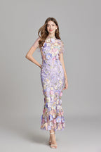 Floréa | Blomstret  Maxi Kjole
