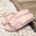 Velura™ | damer EVA-sandaler med bred rem og spænde | lette vandafvisende slip-ins med blød støddæmpning og skridsikker sål