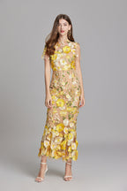 Floréa | Blomstret  Maxi Kjole