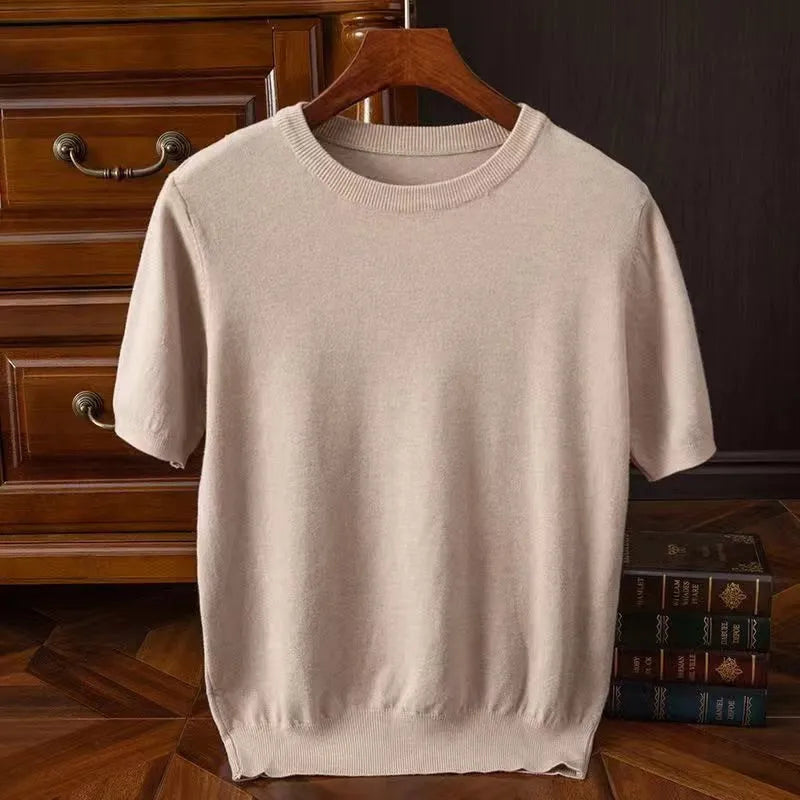 Marvion | Camiseta de lana merina para hombre