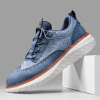 Alviero | Zapatos Ergonómicos para Hombre con Estructura Trenzada