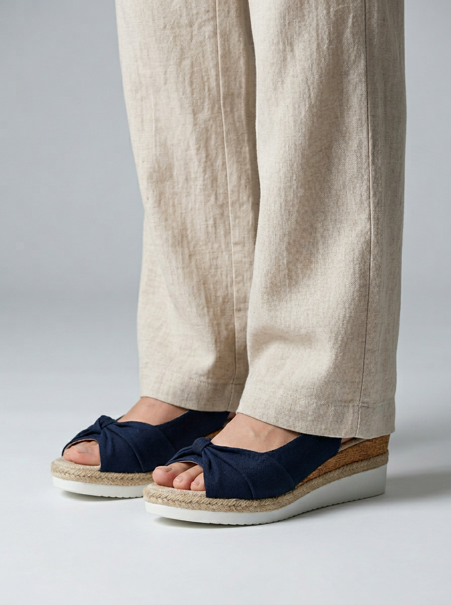Amara | Sandaler med Plateau og Justerbar Rem
