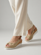 Amara | Sandaler med Plateau og Justerbar Rem