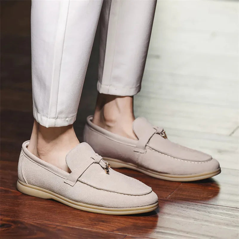 Renzo | Mocassini in Camoscio Uomo