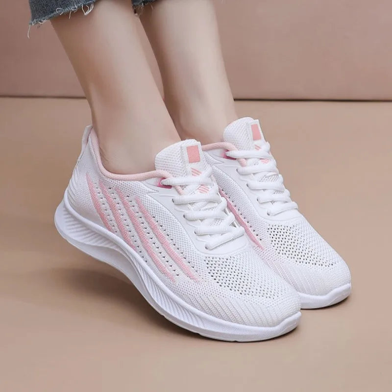 Aerina | Dame Sneakers Mesh