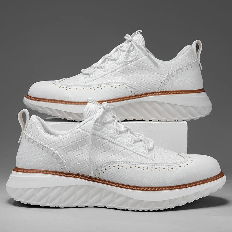 Alviero | Zapatos Ergonómicos para Hombre con Estructura Trenzada