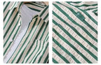 Leon | Stribet Casual Skjorte Herrer