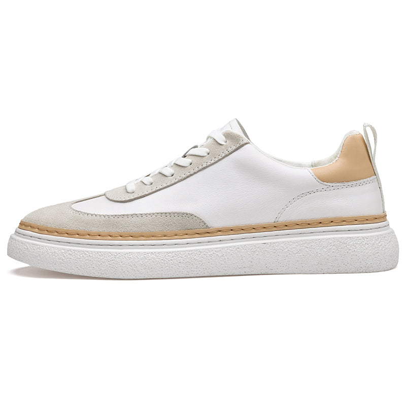 Alviero | Sneakers in pelle con dettagli in camoscio