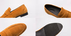 Alegro | Herrer Elegante Kalveskindsloafers med Lædersål
