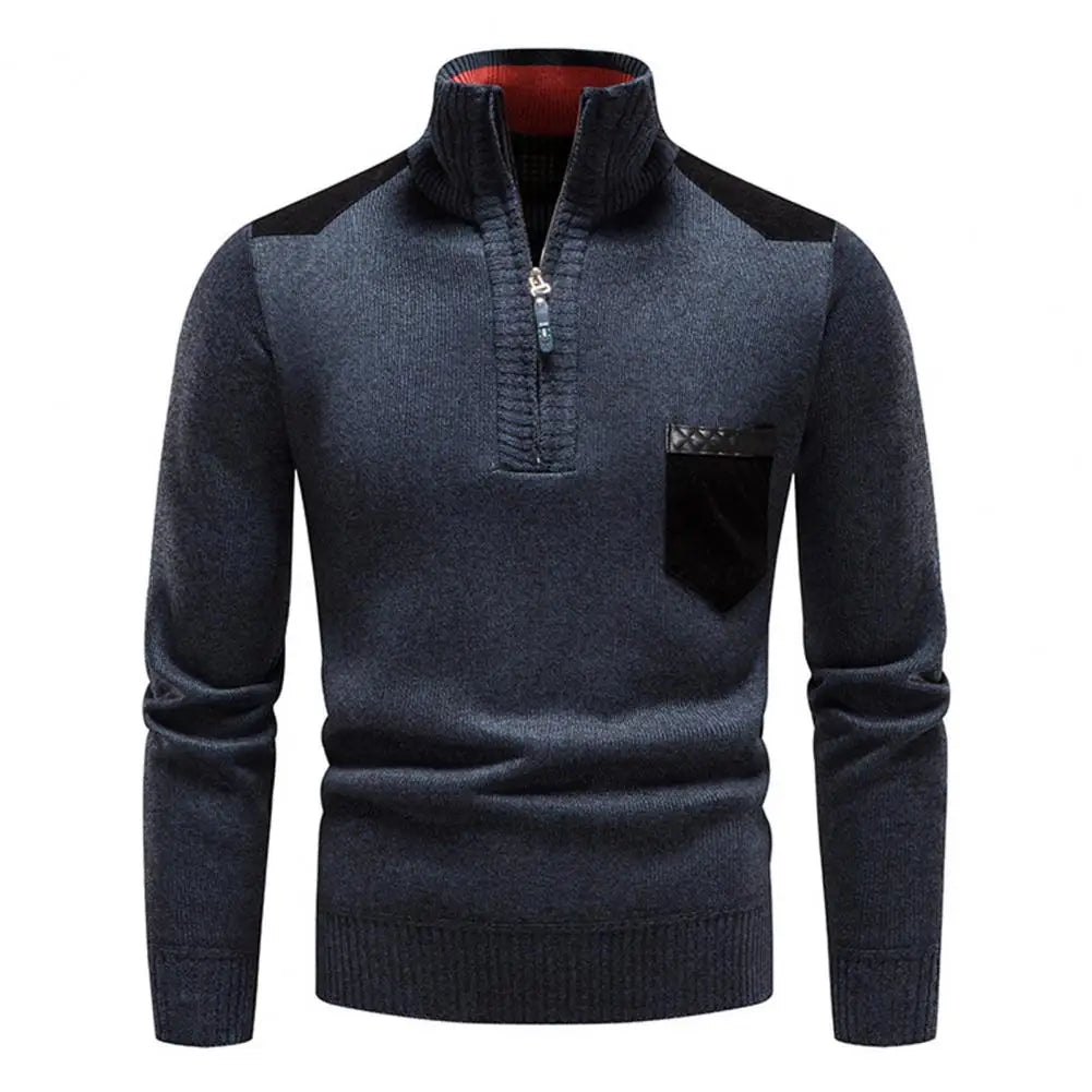 Tristan | Halfzip Pullover i Uld