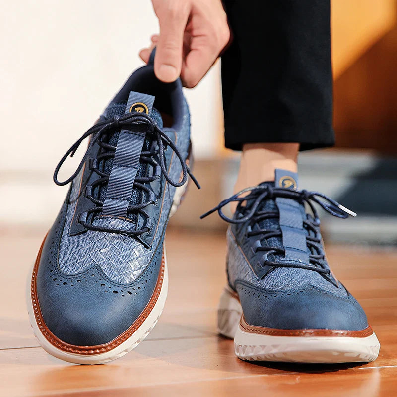 Alviero | Scarpe Ergonomiche da Uomo con Struttura Intrecciata