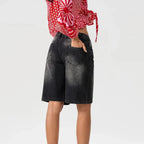 Denara | Denim Shorts Med Løs Pasform Og Vintage Look