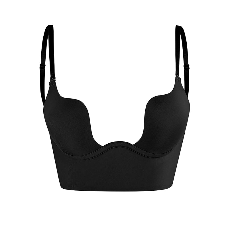 Velmira | Usynlig BH Med Lav Ryg Og Push-Up Effekt