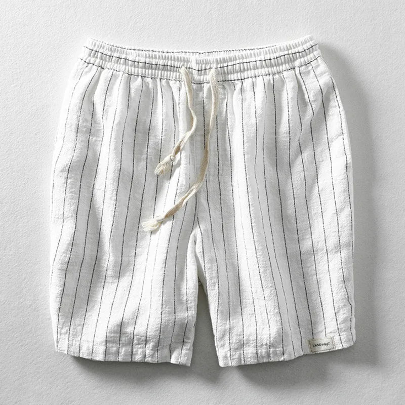 Solviero | Shorts in lino da uomo