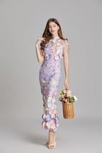 Floréa | Blomstret  Maxi Kjole