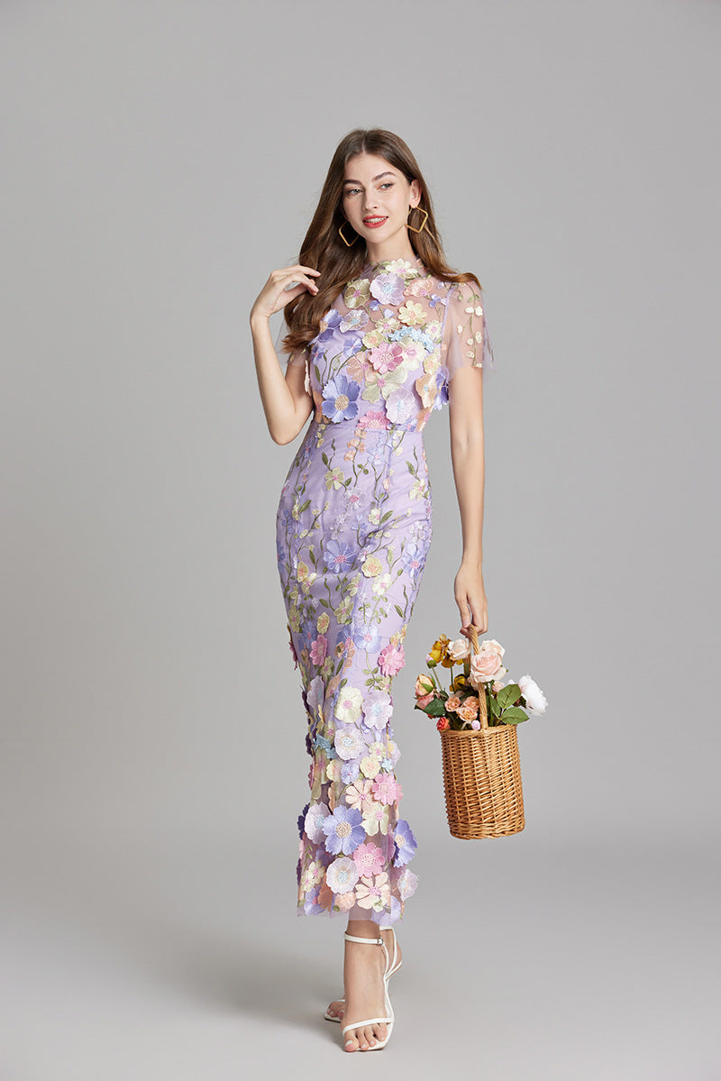 Floréa | Blomstret  Maxi Kjole