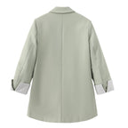 Seline | Women's Green Oversized Blazer