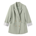 Seline | Women's Green Oversized Blazer