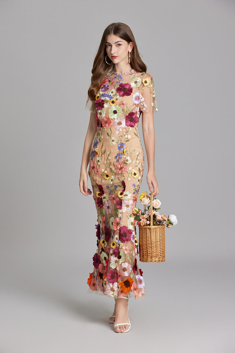 Floréa | Blomstret  Maxi Kjole