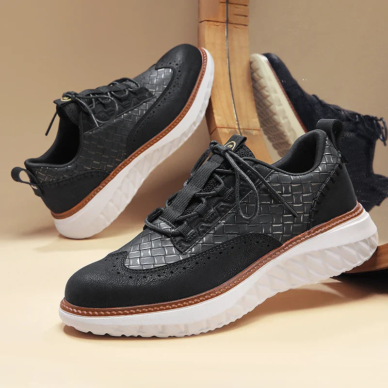 Alviero | Scarpe Ergonomiche da Uomo con Struttura Intrecciata